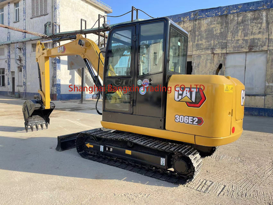 Χρησιμοποιούμενη εκσκαφέας Cat 306E2 με εξαιρετικές επιδόσεις εργασίας και 700 ώρες εργασίας το 2022