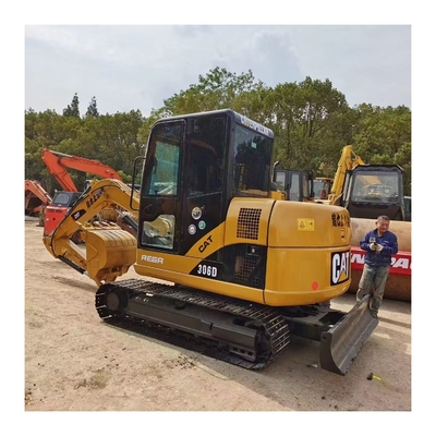 2.5 τόνων Cat 306d μίνι εξορυκτής με ισχυρή ισχύ και υψηλή υδραυλική σταθερότητα