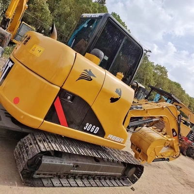 2.5 τόνων Cat 306d μίνι εξορυκτής με ισχυρή ισχύ και υψηλή υδραυλική σταθερότητα