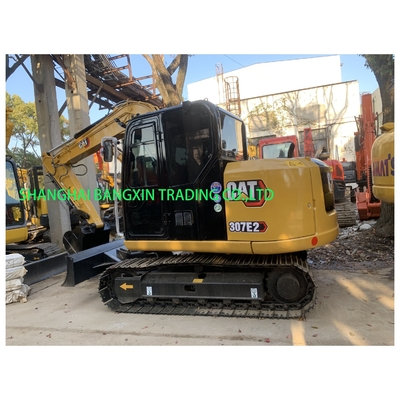 Μίνι εξορυκτής Cat 307E2 με βάρος μηχανής 7000 KG στη Σαγκάη
