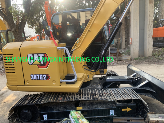 Μίνι εξορυκτής Cat 307E2 με βάρος μηχανής 7000 KG στη Σαγκάη