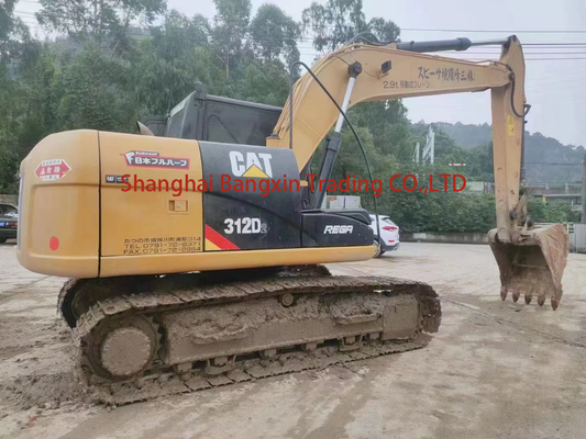 Χρησιμοποιούμενη εκσκαφέας Cat 312D2 με χωρητικότητα 0.6 κουβάδων και βάρος μηχανής 12000 KG στην Ιαπωνία