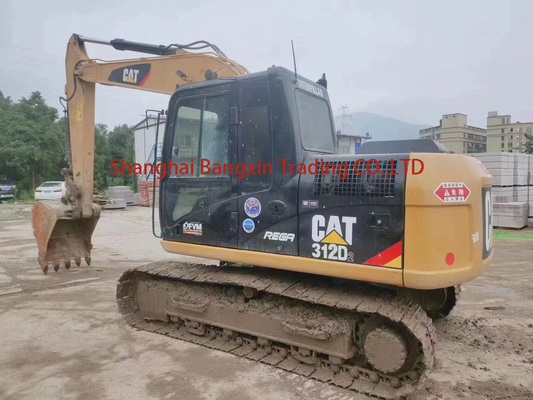 Χρησιμοποιούμενη εκσκαφέας Cat 312D2 με χωρητικότητα 0.6 κουβάδων και βάρος μηχανής 12000 KG στην Ιαπωνία